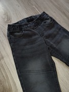 jeansy szare chłopięce rozmiar 128