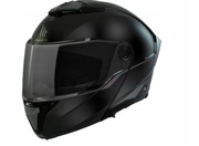 KASK MOTOCYKLOWY SZCZĘKOWY MT ATOM 2 SV SOLID BLACK MATT + PINLOCK