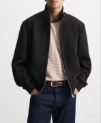 Męska kurtka eko zamsz Zara rozmiar XL