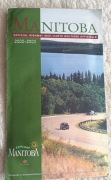Mapa - prowincja MANITOBA (Canada)- ,drogowa,stan-db