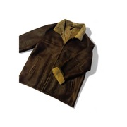 Męski kożuch ze skóry naturalnej