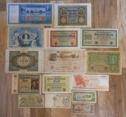 stare banknoty Niemcy zestaw  (1)