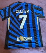 Piotr Zieliński autograf podpis Inter Mediolan