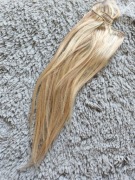 Naturalne Włosy Clip-In REMY | 8 Taśm | Jasny/Popielaty Blond Mix Nr:3