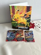 Pokemon Boostery Temporal Forces 3 x Boostery oraz Album 240 kart Pokemon 