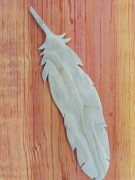 Piórko z drewna -  rękodzieło