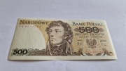 500 zł banknot PRL Polska 1982r. seria FD