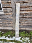 Parapet marmurowy zewnętrzny.