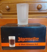 Jagermeister Shot Glasses Kieliszki Do Likieru Jagermeister 6 Sztuk 40 ml