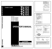 Takeuchi TL120 TL130 TL140 TL150 Operator Manual Instrukcja Obsługi 