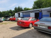 Mercedes R129 W140 R230 Naprawa dachu, serwis