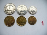 KOMPLET MONET OBIEGOWYCH 6 SZT. Z ROKU 2013