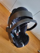 CYBEX fotelik 0-13kg ATON 5 Granite Black, wkładka AEROMOOV gratis