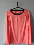 H&M, Pomarańczowa koszulka sportowa z wycięciem na plecach, rozmiar M