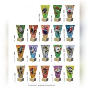 Szkło 20,5cm - 37 dyscyplin - tabliczka Gratis