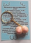 Hit nowe cycki piersi breloczek złoty kawalerski święta super prezent niego