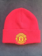 Czapka zimowa Manchester Football Team Soccer Club Beanie, czerwona