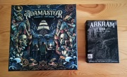 Adamastor i Arkham Noir - 2 gry solo, wyd. angielskie, stan bdb