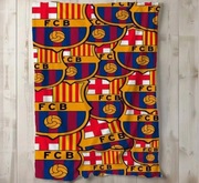Nowy duży mięciutki koc dla fana FCB 150x200 cm