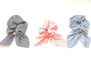 Gumka do włosów Scrunchie PASKI kpl.=3 NOWE
