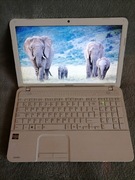 ŚLICZNA BIAŁA TOSHIBA SATELITE WIN 10 8GB 240GB SSD AMD RADEON HD 7340 BT 