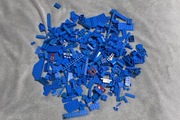 Klocki Lego Mix Niebieskie Blue  (470G)