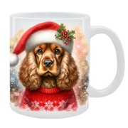 KUBEK Z PSEM Cocker spaniel amerykański - PREZENT, PERSONALIZOWANY, 24HWYS