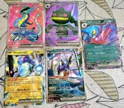 ZESTAW 5 KART POKEMON EX nie oryginalne prezent dla dziecka 