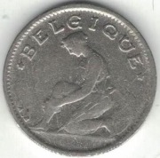 Belgia 50 centymów centimes 1923 Q - 18 mm - nr 3