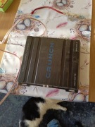 Wzmacniacz samochodowy Crunch GPX500.2 500W + pudelko + kabel zasilający