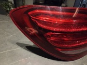 Lampa lewy tył mercedes w213 2017r niesprawna, przerabiana na europe