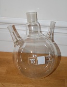 Kolba okrągłodenna trójszyjna skośna 2000ml ILMABOR TGI Germany