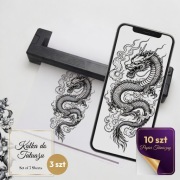 Drukarka Termiczna Bezprzewodowa Przenośna 2026 Bluetooth A4 + 10 arkuszy