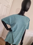 Bluzka swetrowa Sweterek wiosenny L/XL turkus