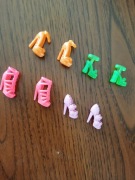 Buciki dla lalki barbie 4 pary