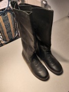 Kozaki RIEKER ANTISTRESS skóra naturalna czarne r. 39 wygodne