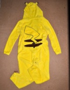 3^ Pokemon Pikachu pluszowy strój przebranie piżama 13/14 Lat_ 158/164 cm