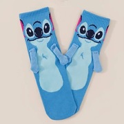 Nowe skarpetki Stitch z łapkami z magnesem Nowosc 4-8 lat