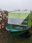 Łódka wędkarska 3.9x1.7 z silnikiem 6.5kw