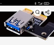 Adapter PCIE na USB do kart graficznych