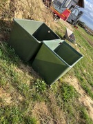 Pojemnik wanna z włókna szklanego 500 litrów