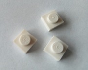 KLOCEK PŁYTKA 1X1 LEGO 3024 - 3 SZTUKI