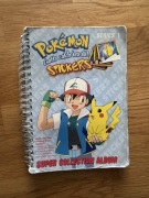 Oryginalny album Pokémon Stickers Series 1 (1999)