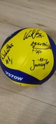 piłka z autografami