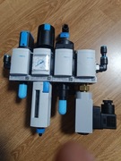 Modułowy zestaw przygotowania sprężonego powietrza firmy Festo,