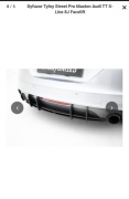 Dokładka  Maxtondesign ma dyfuzor Audi tt 8J
