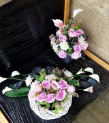 Piękne komplety na grób duże. Ciężkie. Zapraszam 