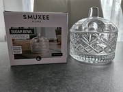 Smukee Szklana cukiernica z pokrywką 9 x 10,2 cm