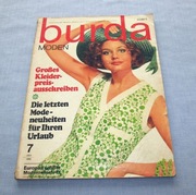 Burda Moden 7/1968 magazyn mody + wykroje Vintage