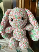 Unikatowy, słodki długouchy króliczek RĘKODZIEŁO